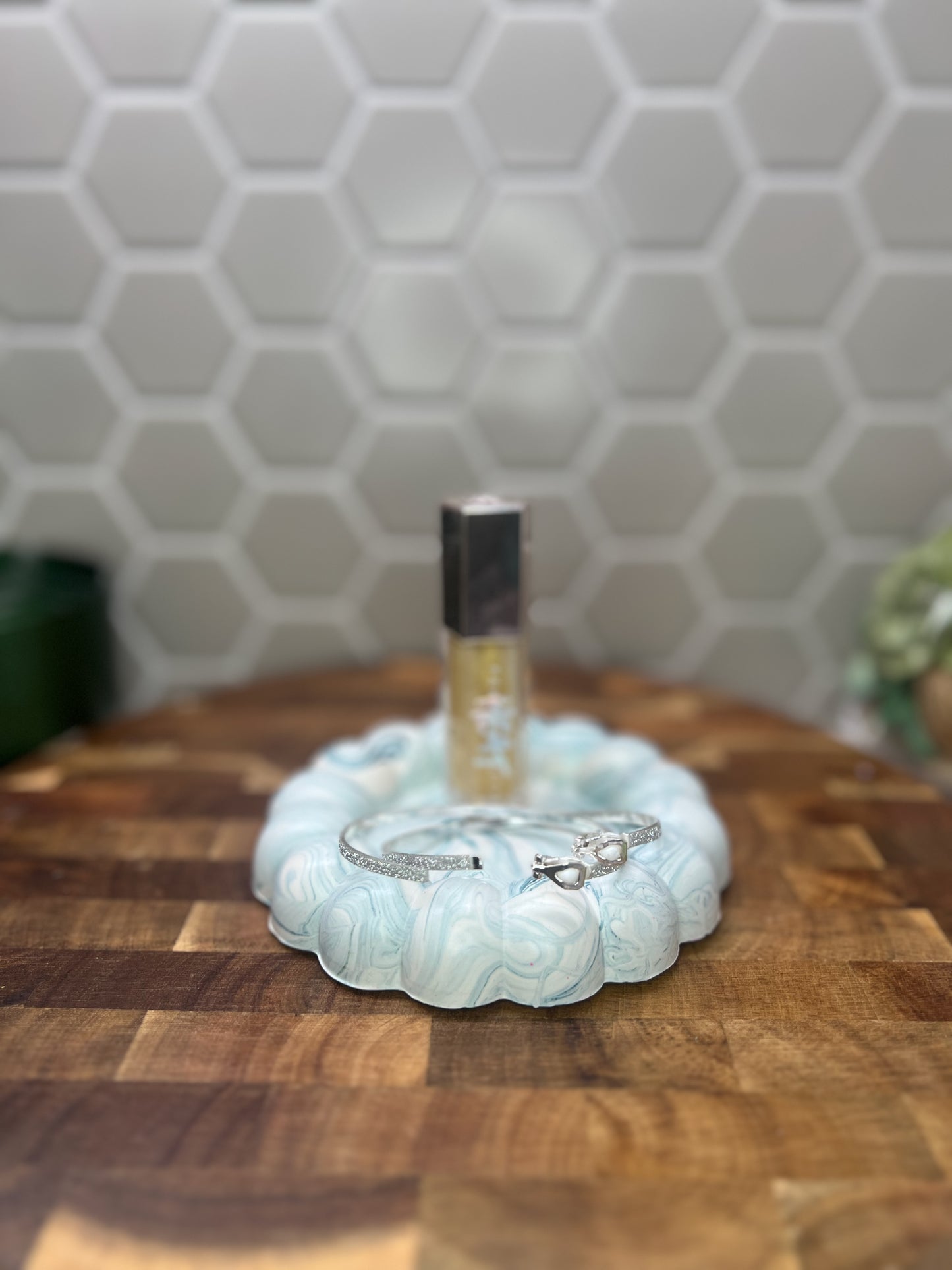 Abstract Mosaic Bubble Tray
