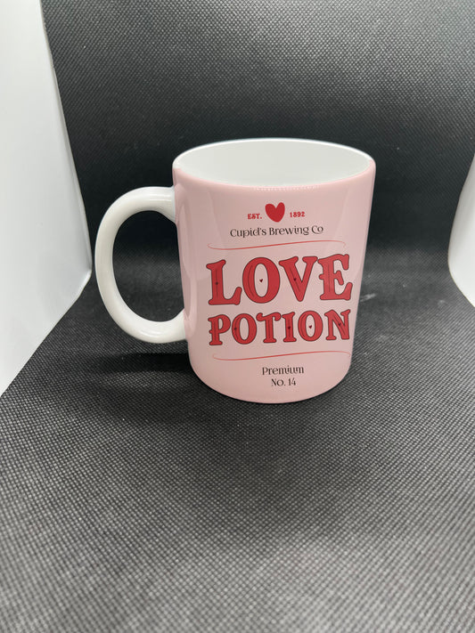 Love Potion Nutritional Facts Mug