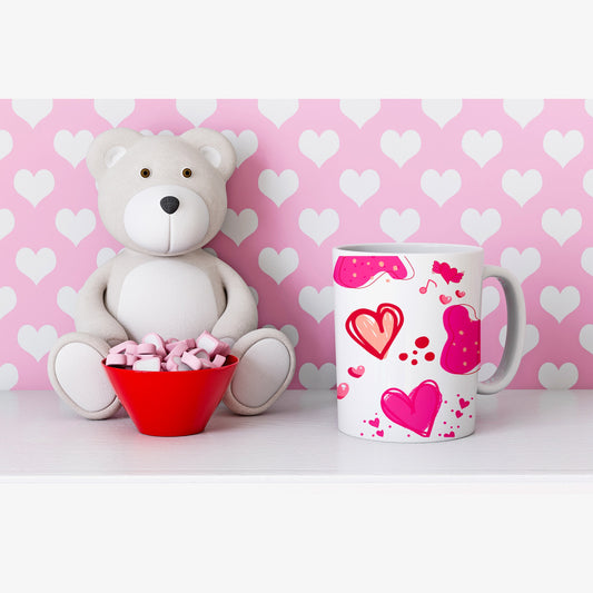Whimsical Hearts Mug