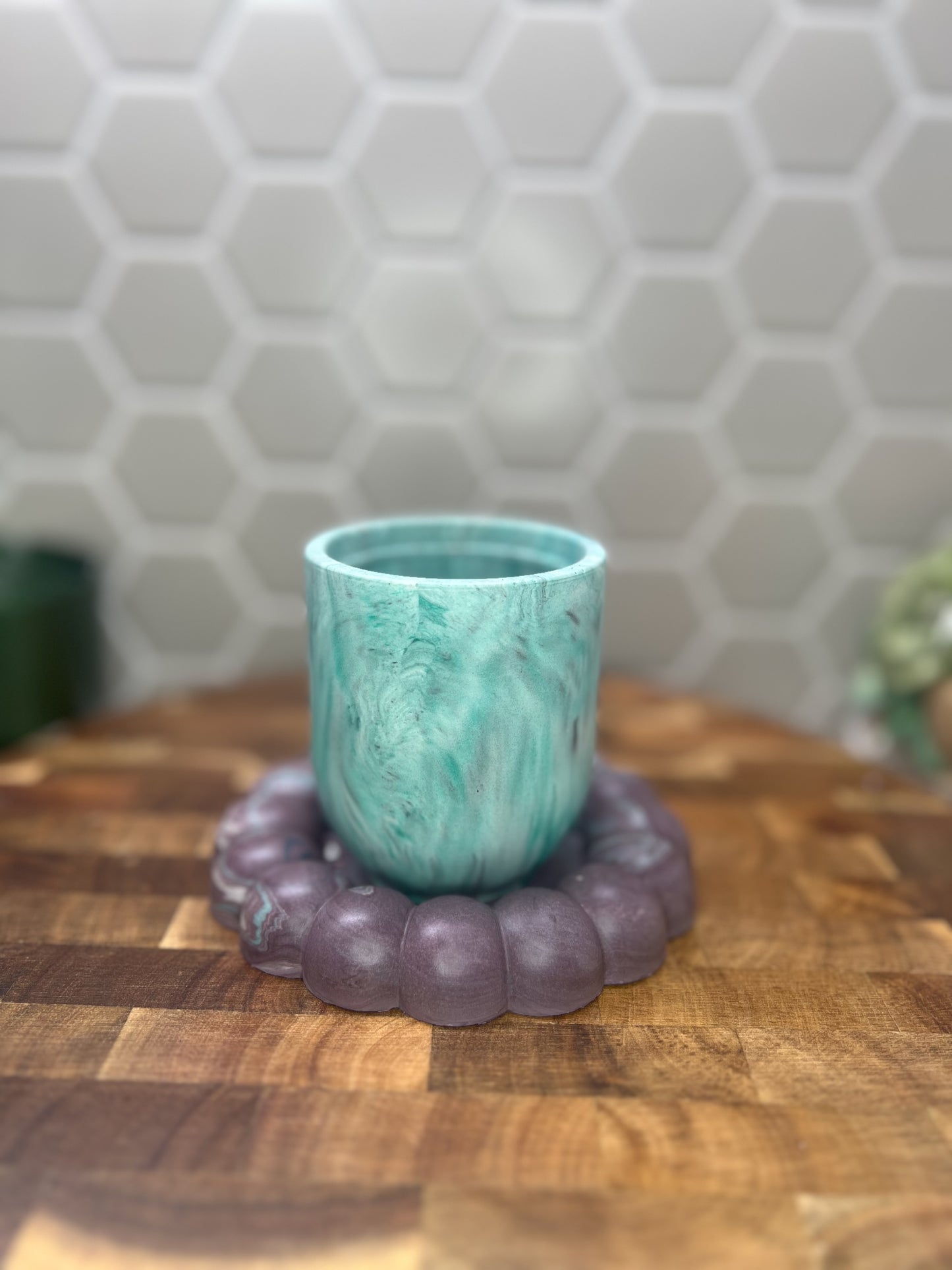 Marbled Candy Bubble Tray