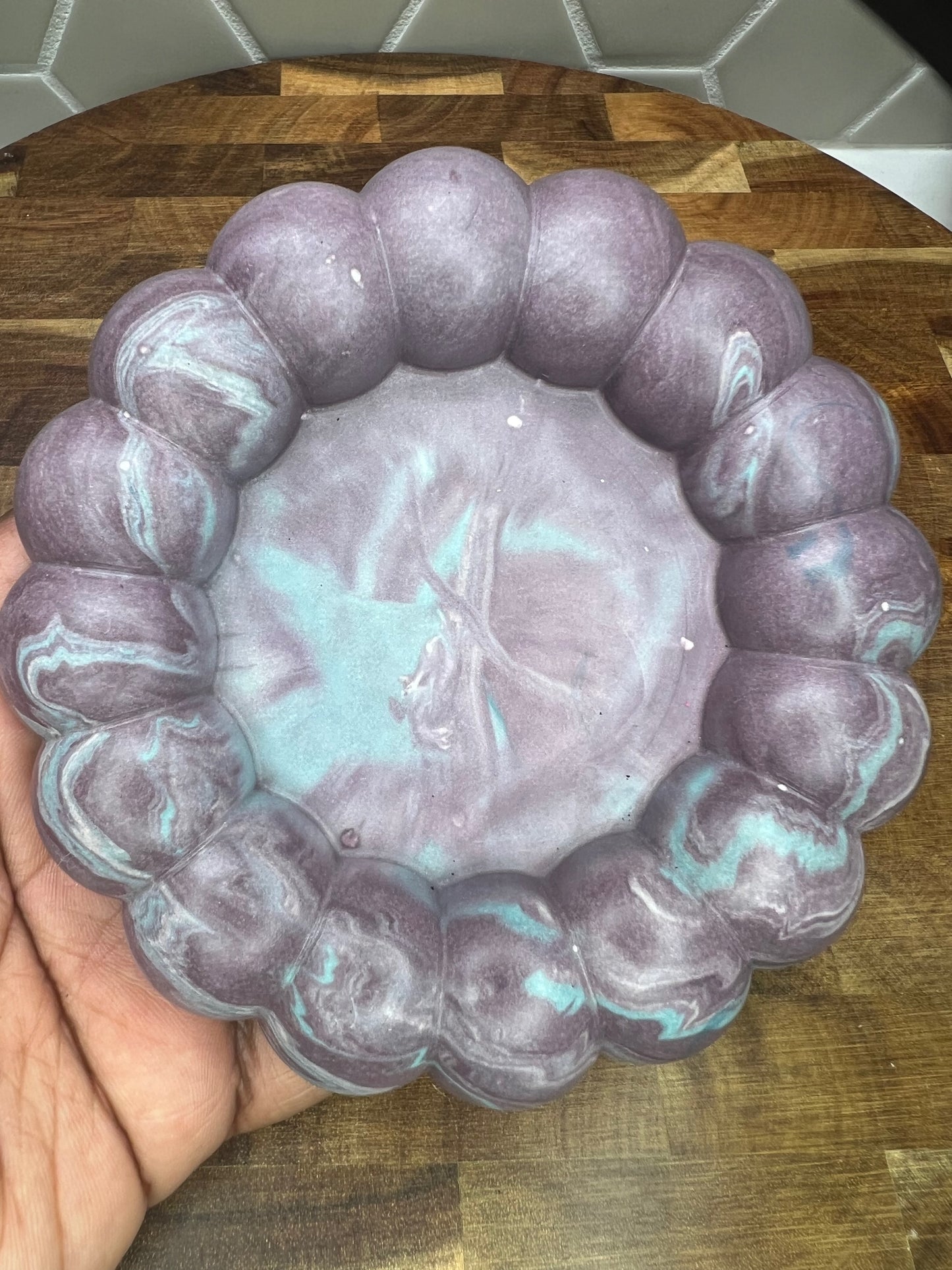 Marbled Candy Bubble Tray
