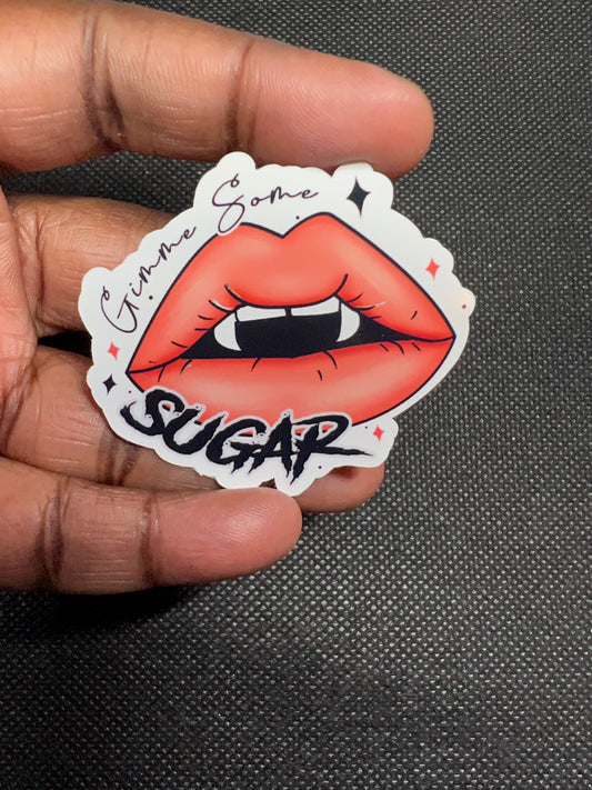 Gimme Some Sugar Vinyl Sticker